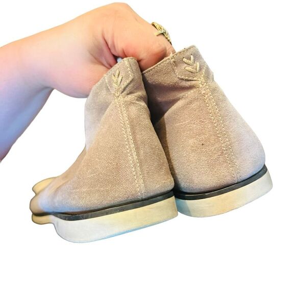 JOHN VARVATOS Size 10 1/2 suede Grey Lace Up Desert Boots chukka shoes men’s - Picture 4 of 9